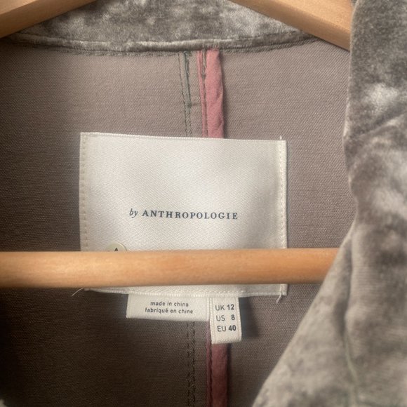 Anthropologie Velvet Jacket - Picture 4 of 5